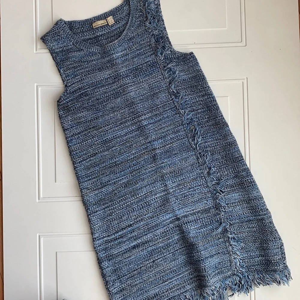 Anthropologie Holding Horses Tweed Fringe Dress XS - Picture 3 of 10